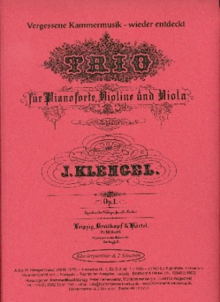 Trio Es-Dur Nr.1 op.1 fr Violine, Viola und Klavier Stimmen