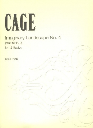 Imaginary Landscape no.4 for 12 radios set of Parts