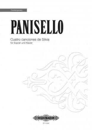 Panisello, F. Cuatro canciones de Si..., P., S. solo, Klav., GH. Cuatro canc. de Si... (P)