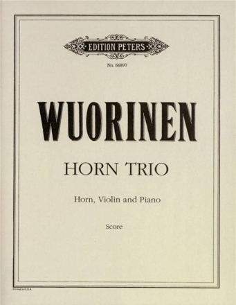 Wuorinen, C. Horn-Trio f. Horn, Vio..., P., Hn., V., Klav., GH. Wuorinen Horn Trio Hr/Vl/2Ms