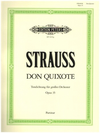 Don Quixote op.35 fr Orchester Partitur