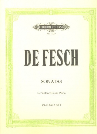 Sonatas op.8,3 and 4 for Violoncello and piano