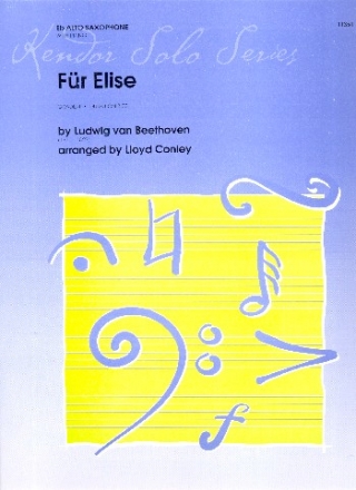 Fr Elise for alto saxophone and piano