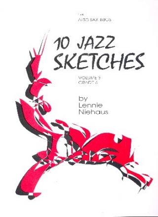 10 Jazz Sketches vol.3 for 3 alto saxophones score