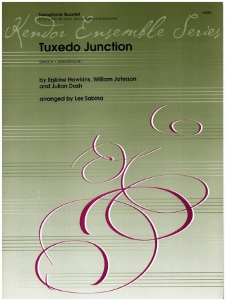 Tuxedo Junction for 4 saxophones (AATBar) score and parts