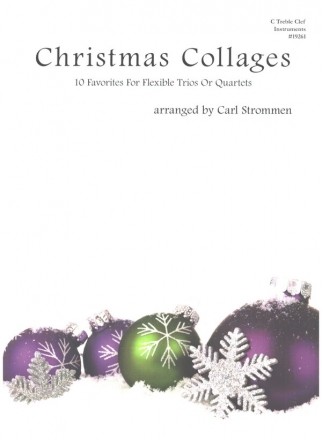 Christmas Collages for flexible trios or quartets (treble clef instruments) score