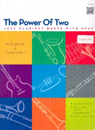 The Power of two (+MP3) for 2 clarinets score