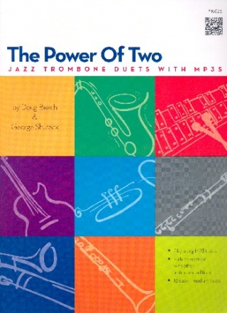 The Power of two (+Download): for 2 instruments score for trombone