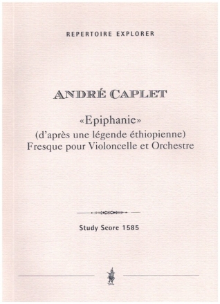 Epiphanie (d'aprs une lgende thiopienne) pour violoncelle et orchestre partition miniature