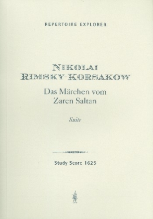 Suite aus der Oper Das Mrchen vom Zaren Saltan fr Orchester Studienpartitur