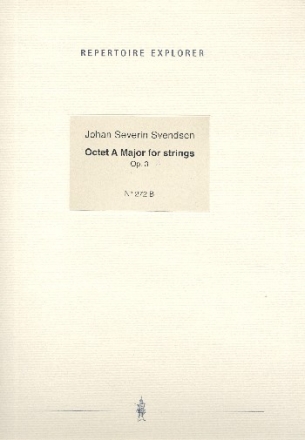 Oktett A-Dur op.3 fr 4 Violinen, 2 Violen und Violoncelli Stimmen