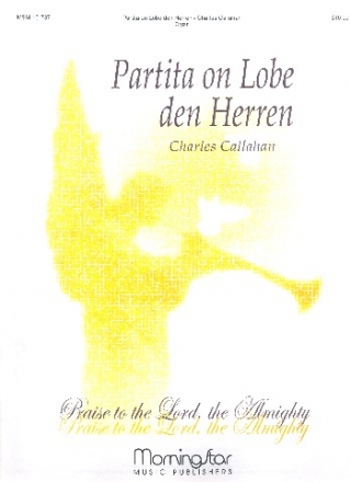 Partita on Lobe den Herren for organ