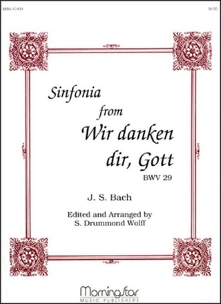 Johann Sebastian Bach_S. Drummond Wolff Wir Danken Dir, Gott Organ