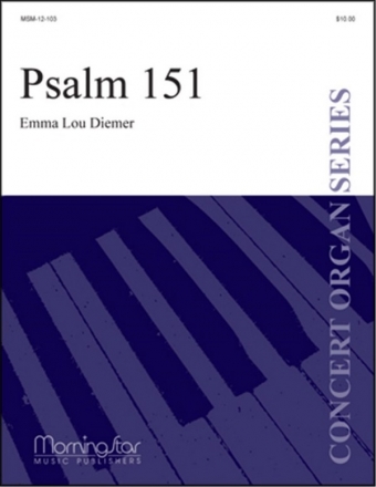 Psalm 151 for organ