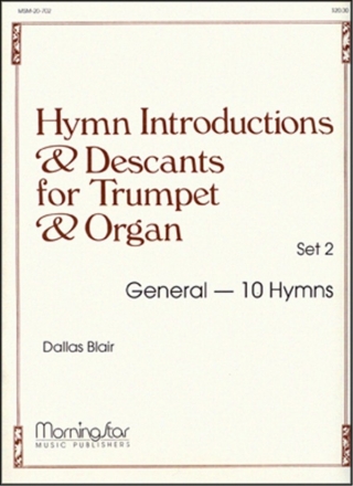 Dallas Blair Hymn Introductions &Desc for Trumpet & Organ-Set 2 Organ and Trumpet