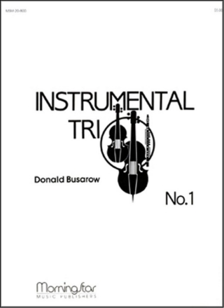 Donald Busarow Instrumental Trio No. 1 High Voice, Flute, Violin and Cello/Bass Instrument