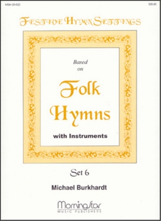 Michael Burkhardt_Ralph Vaughan Williams Festive Hymn Settings, Set 6 Congregation, SATB, Organ, Brass Quartet (Partitur + Stimmen)