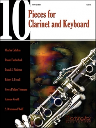 A. Vivaldi_S. Drummond Wolff Ten Pieces for Clarinet and Keyboard Clarinet and Piano or Organ