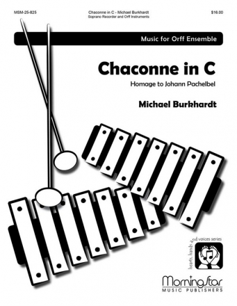 Michael Burkhardt Chaconne in C Orff Instruments