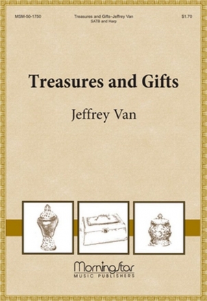 Jeffrey Van Treasures and Gifts SATB, Harp (CHORAL SCORE)