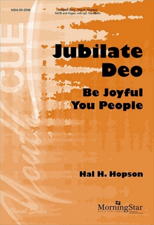 Hal H. Hopson Jubilate Deo SATB, Organ, opt. Handbells