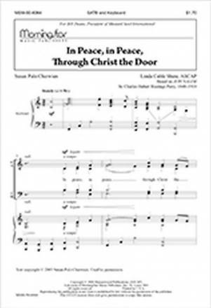 Linda Cable Shute In Peace, in Peace, Through Christ the Door SATB and Keyboard