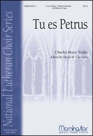 David M. Cherwien Tu es Petrus SAT[B]B and Organ