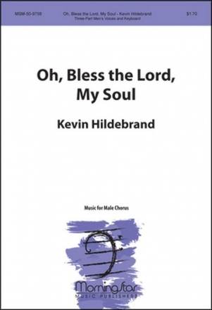 Kevin Hildebrand Oh, Bless the Lord, My Soul TB, Keyboard