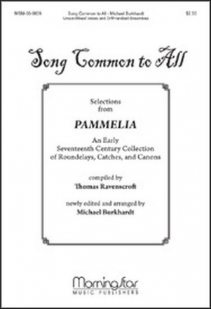 Michael Burkhardt Song Common to All Canon, Unison Voices, Opt. Orff Instruments or Handbells