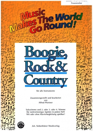 Boogie, Rock & Country fr Posaunenchor (1.- 4. Stimme in C) Spielpartitur