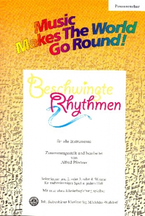 Beschwingte Rhythmen: fr flexibles Ensemble Spielpartitur Posaunenchor (in C)