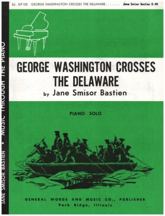 George Washington crosses the Delaware for piano solo