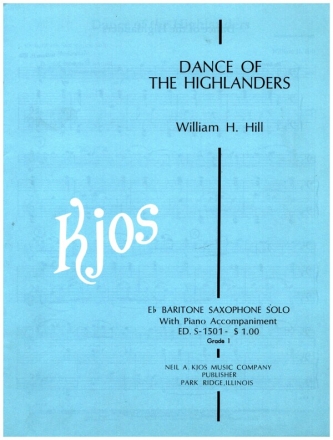 Dance of the Highlanders for baritone saxophone and piano