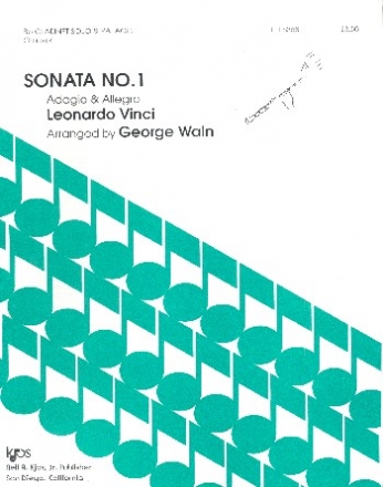 Sonata no.1 for clarinet and piano