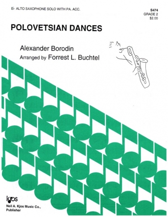 Polovetsian Dances for alto saxophone and piano