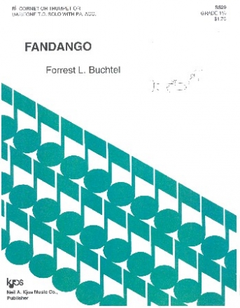 Fandango for trumpet and piano