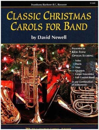 Classic Christmas Carols for Band for concert band trombone / baritone B.C. / bassoon