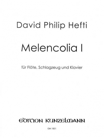 Melencolia Nr.1 fr Flte, Schlagzeug und Klavier Stimmen