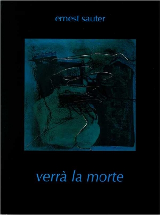 Sauter, Ernest - Verr la morte fr Mezzosopran und Streichquartett Partitur