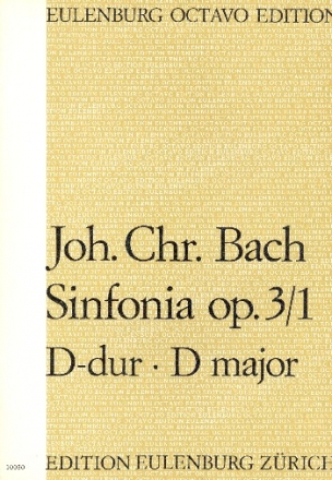 Sinfonia D-Dur op.3,1 fr Orchester Partitur