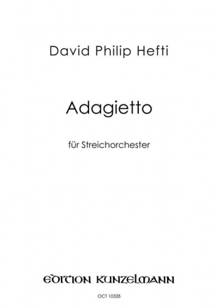 Adagietto fr Streichorchester Partitur