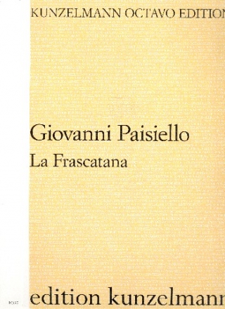 La Frascatana fr Soli und Orchester Partitur