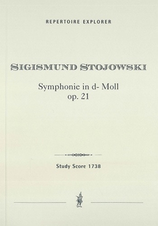 Stojowski, Sigismund Symphonie in d- Moll fr grosses Orchester Op. 21 Studienpartitur