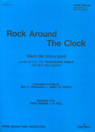 Rock around the Clock: fr Akkordeon und B-Stimme Partitur (en/dt)