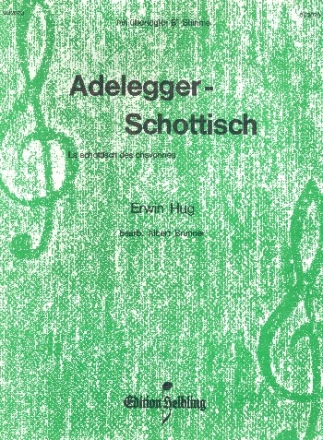 Adelegger-Schottisch fr Akkordeonorchetser Akkordeon 1/solo (mit B-Stimme)