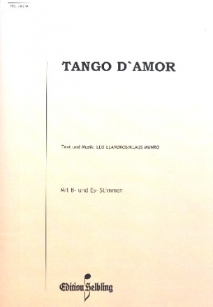 Tango d'amour fr Akkordeon (mit B- und Es-Stimmen) (mit Text) Stimmen