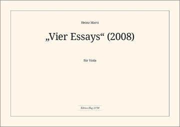 Marti Heinz 4 Essays Va Grossformat