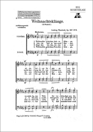 Wambold Ludwig Weihnachtsklnge MCh