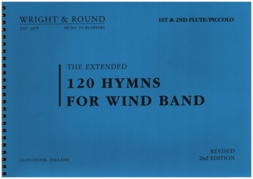 120 Hymns for wind band flute and piccolo