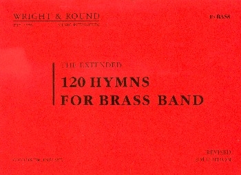 120 Hymns (extended 3rd edition) for brass band bass in Eb